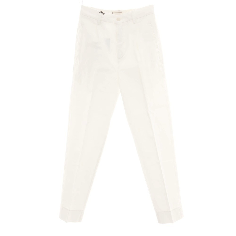 【SALE10%OFF/返品不可】【新品】ボネール BONHEUR ツイルコットン イージースラックスパンツ 白いこと【大きさ28】【S/S】【物質の状態位置づけるN】【メンズ】[APD]