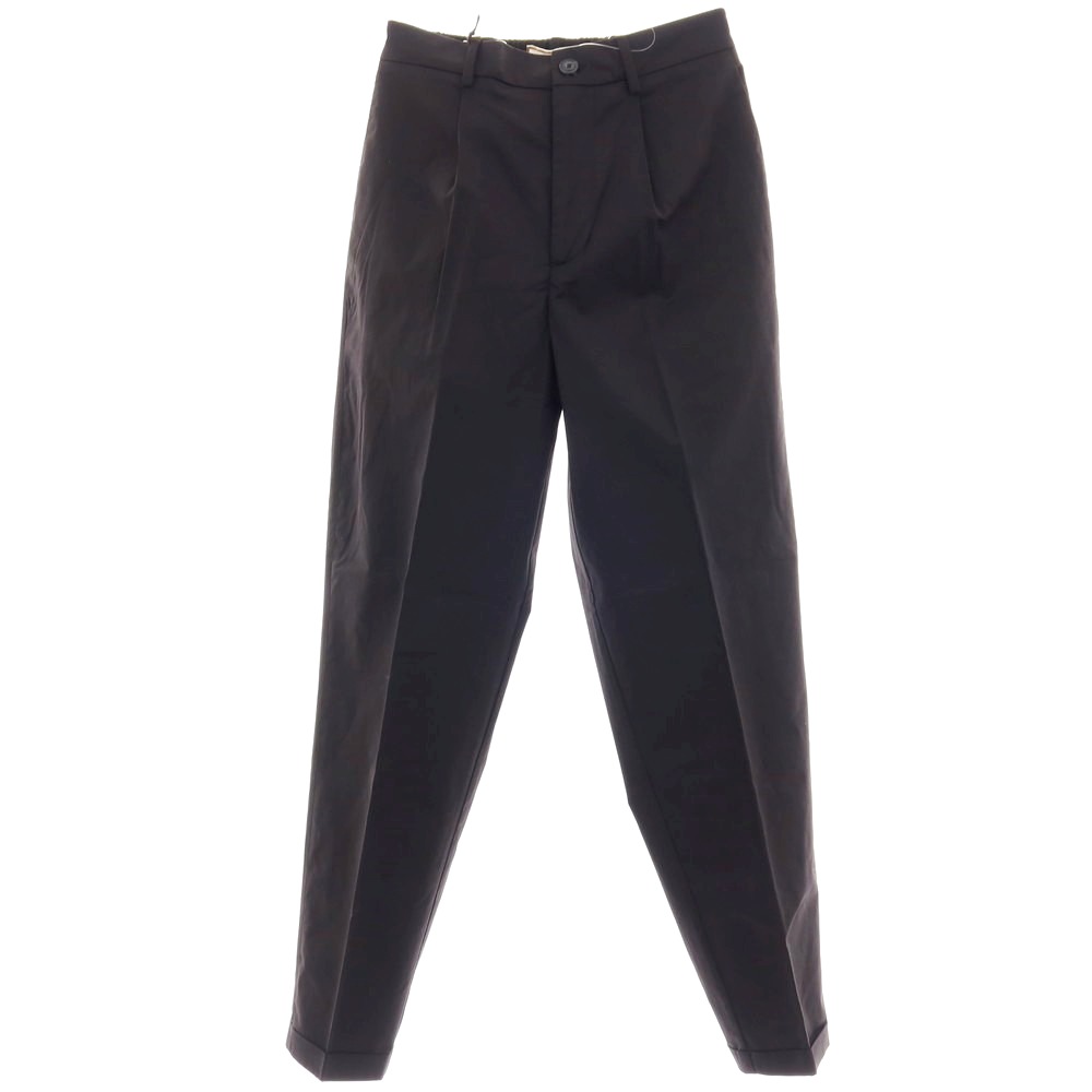 【新品】ボネール BONHEUR コットンナイロン イージースラックスパンツ ブラック【サイズ29】【S/S】【状態ランクN】【メンズ】