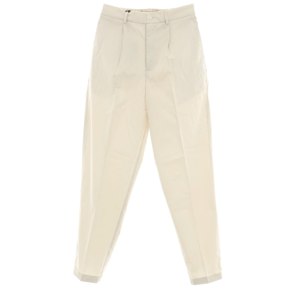 【新品】ボネール BONHEUR 綿織物ナイロン イージースラックスパンツ ともし火ベージュ【大いさ28】【S/S】【物質の状態位置付けるN】【メンズ】[APD] ズボン・パンツ-メンズファッション