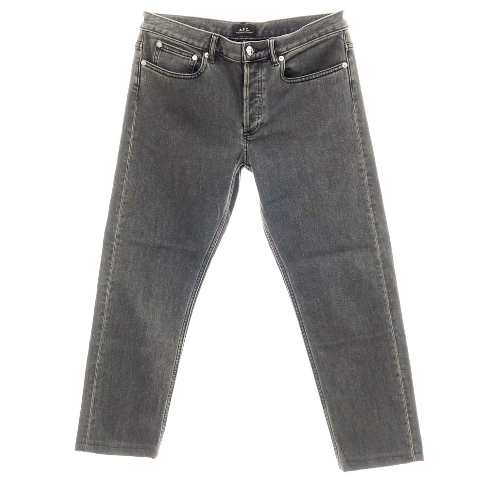 【中古】アーペーセー A.P.C. PETIT NEW STANDARD ストレッチ コットン デニムパンツ ジーンズ グレー【サイズ31】【S/S/A/W】【状態ランクB】【メンズ】