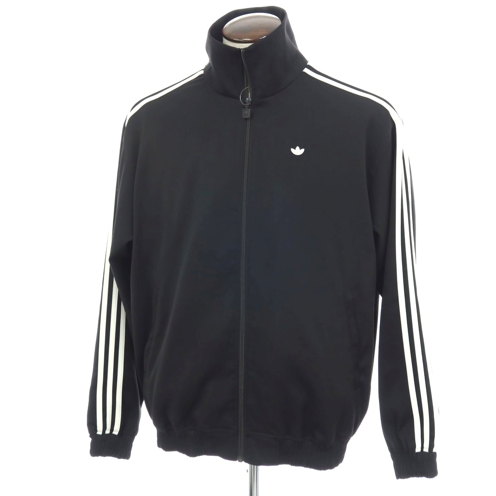 【SALE10%OFF/返品不可】【中古】アディダス adidas ポリエステルレーヨンポリウレタン 貨物自動車上衣 黒いこと【大きさXL】【S/S/A/W】【物質の状態位置づけるB】【メンズ】[APD]