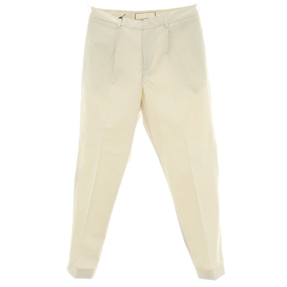 【SALE10%OFF/返品不可】【新品】ボネール BONHEUR PECHINO 伸ばすこと 綿織物ナイロン カジュアルスラックスパンツ ともし火ベージュ【大いさ32】【S/S】【物質の状態序列付けるN】【メンズ】[APD]