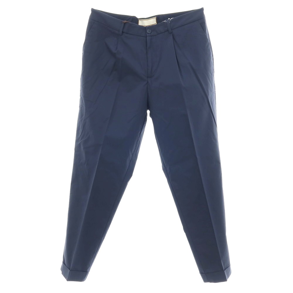 【新品アウトレット】ボネール BONHEUR PECHINO ストレッチ コットンナイロン カジュアルスラックスパンツ ネイビー【サイズ36】【S/S】【状態ランクN-】【メンズ】 8,894円