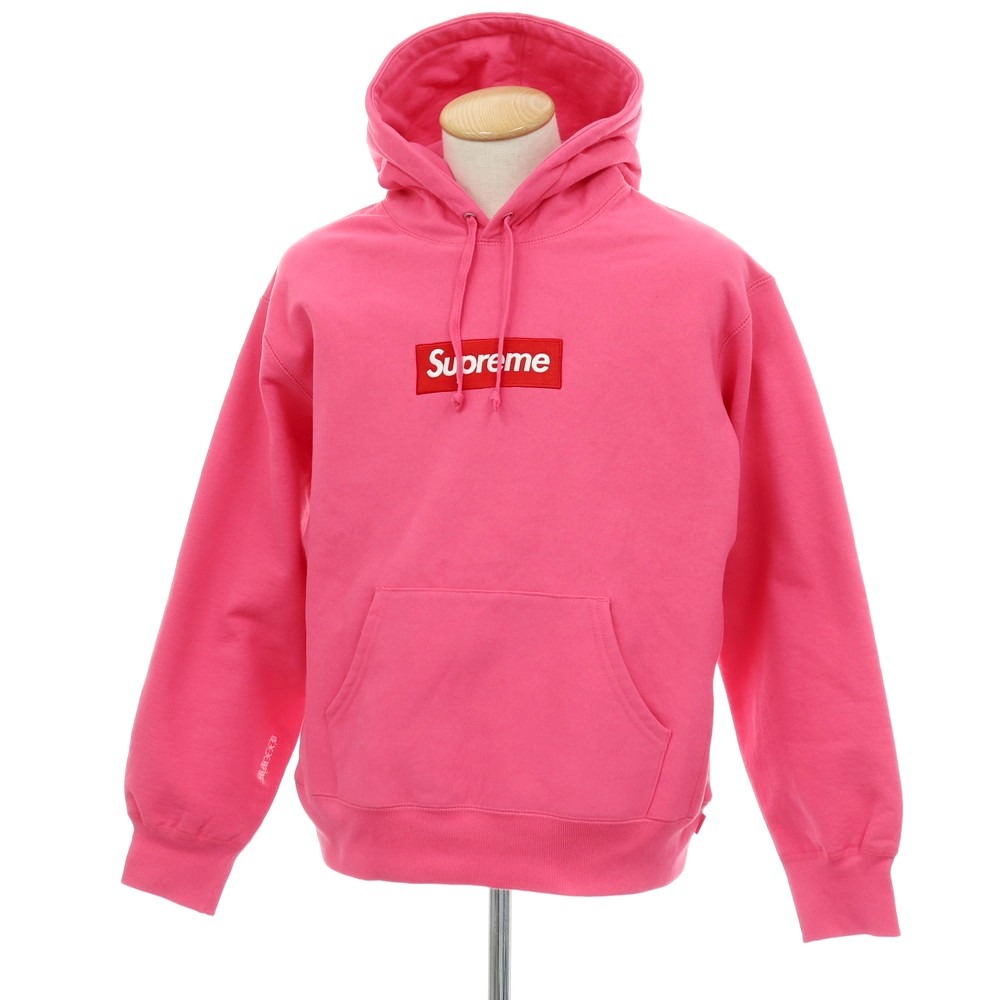 【SALE10%OFF/返品不可】【中古】シュプリーム Supreme 2025年秋冬 Box Logo Hooded Sweatshirt 綿織物ポリエステル パーカー さくら色【大きさS】【A/W】【物質の状態位置づけるB】【メンズ】