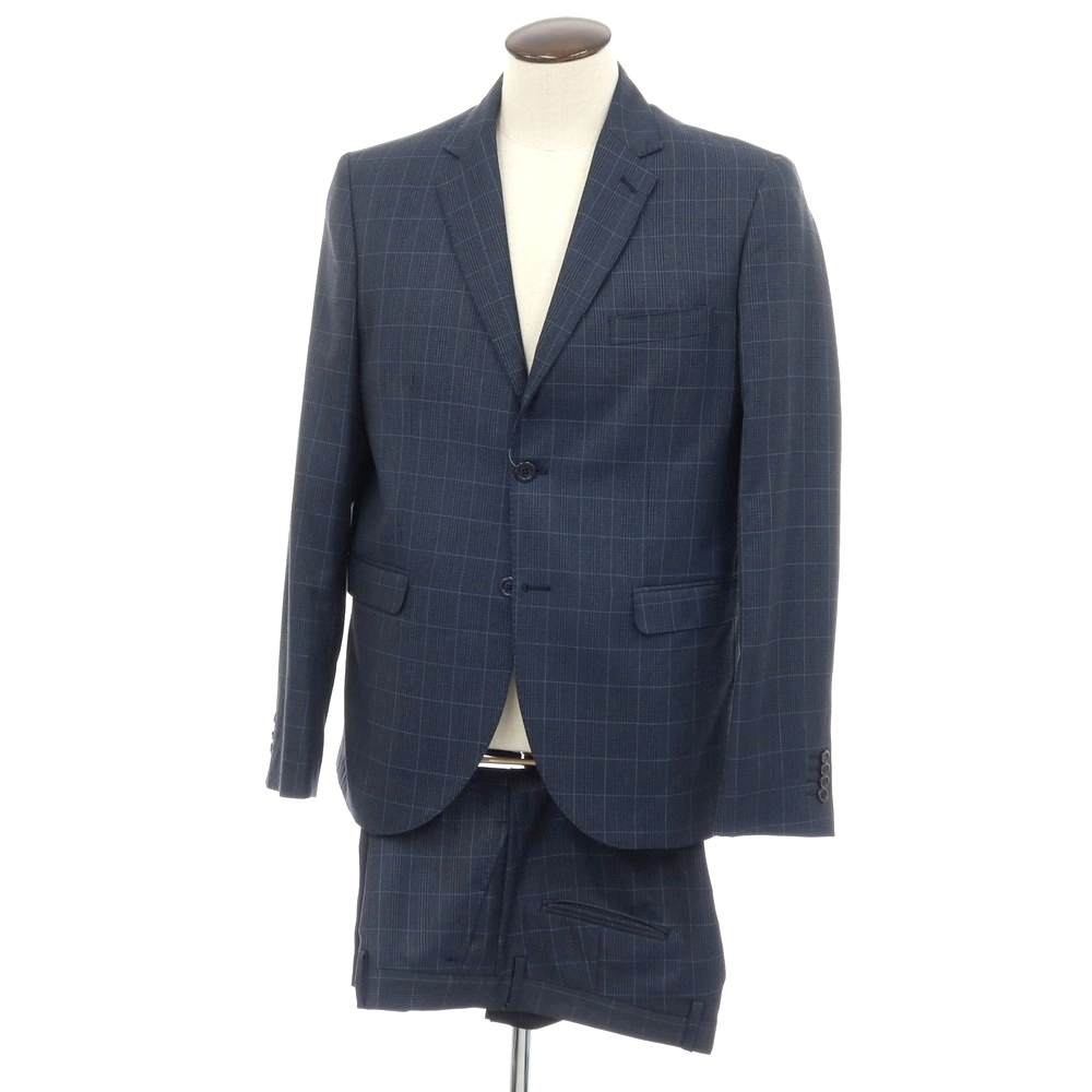 【中古】ヴィンセント 取り替えっこ VINCENT TRADE ポリエステルアクリルレーヨンウールポリウレタン 読み合わせる 2つ名取り草背広 米国海軍【大きさ54】【S/S】【物質の状態価値づけるB】【メンズ】[APD]