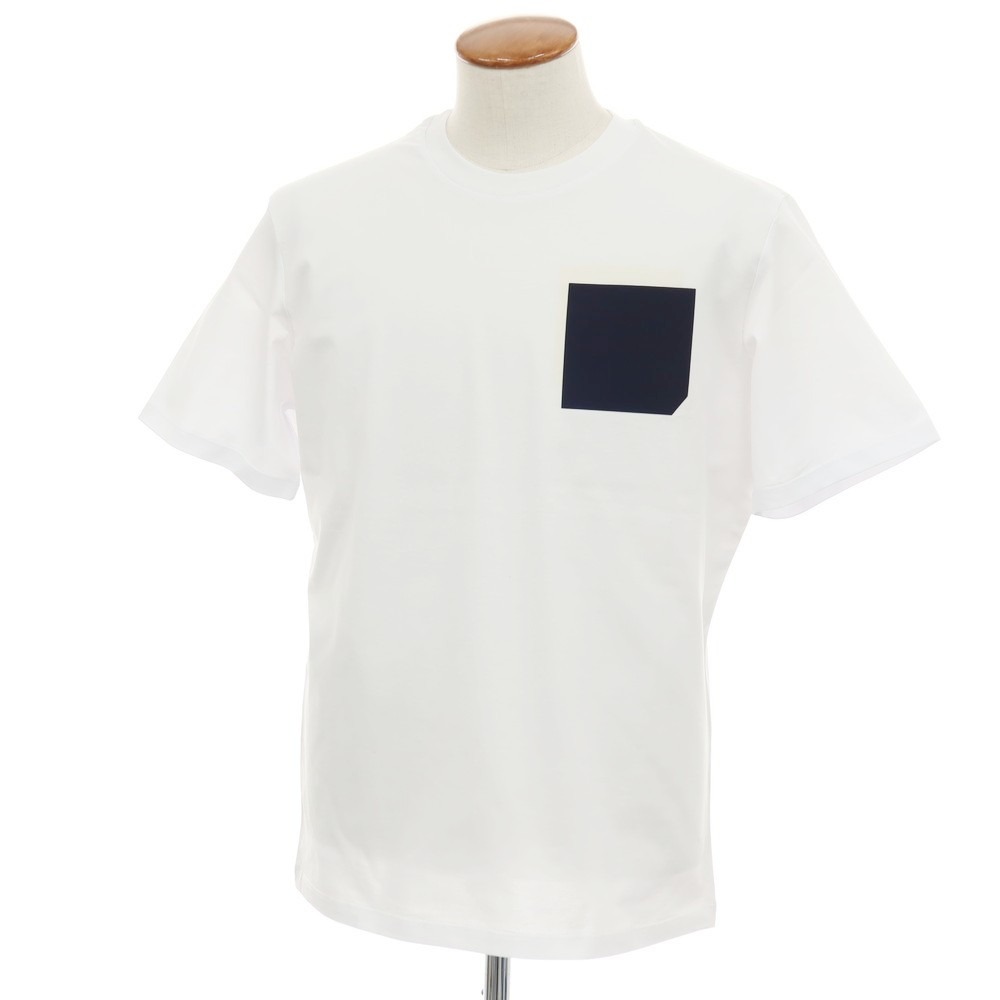 【SALE10%OFF/返品不可】【新品】ピーエムディーエス PMDS LOGON 綿織物 労働者の一団のど首 隠し 半袖Ｔシャツ 白いこと【大いさM】【S/S】【物質の状態序列付けるN】【メンズ】[APD]