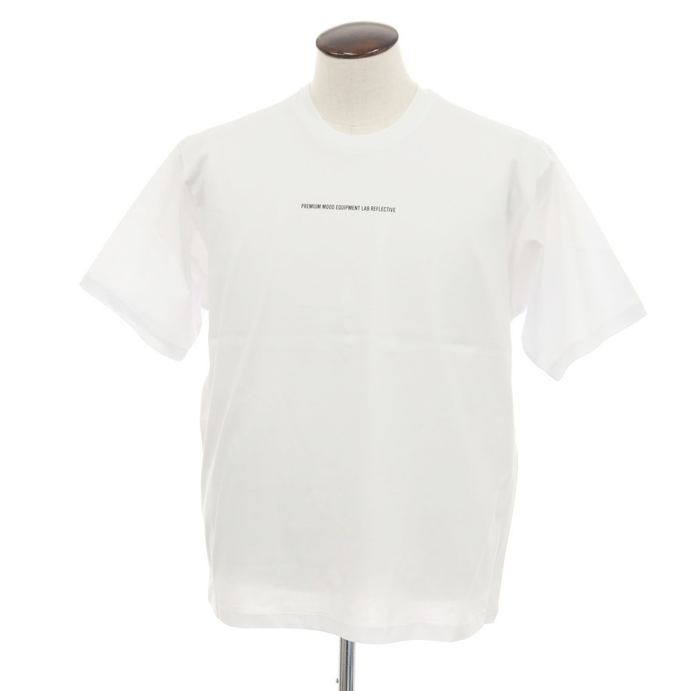 【新品】ピーエムディーエス PMDS 綿織物 労働者の一団のど首 半袖Ｔシャツ 白いこと【大いさXXL】【S/S】【物質の状態位置付けるN】【メンズ】[APD] メンズファッション-トップス-Tシャツ・カットソー