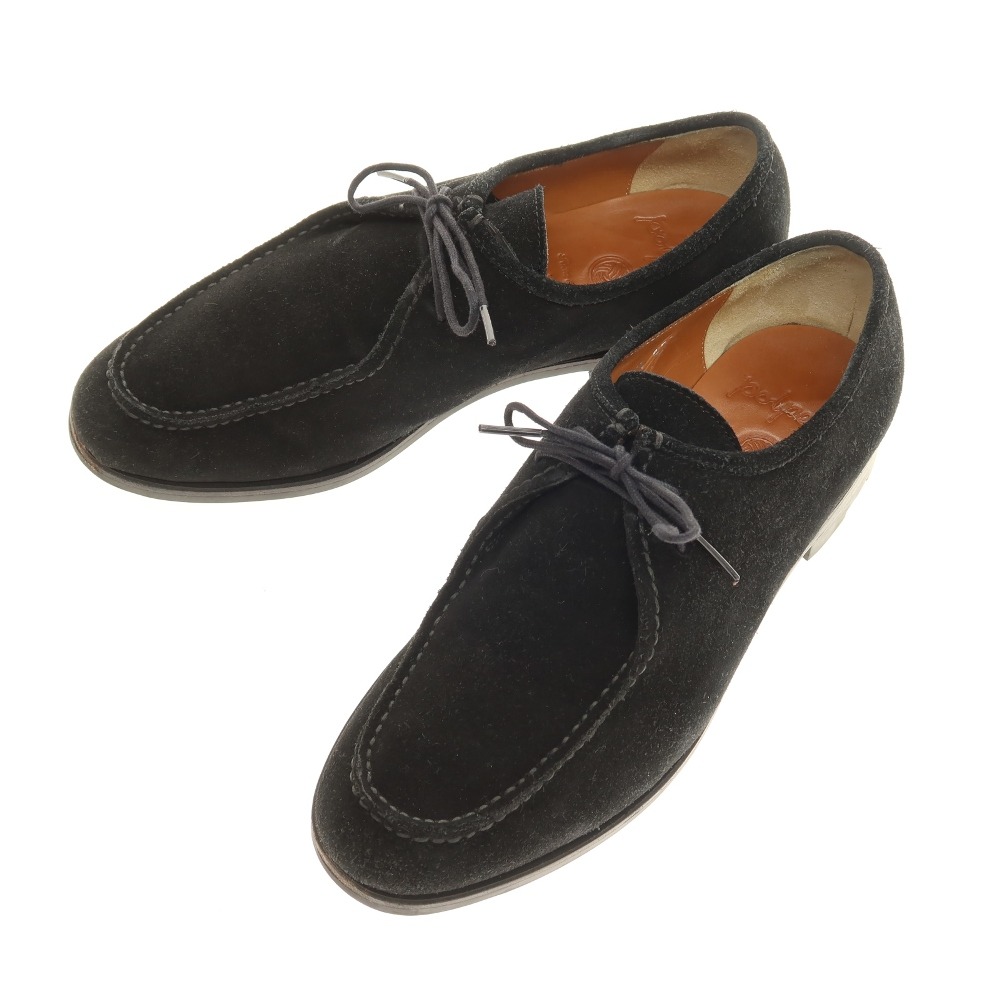 【中古】ポルペッタ polpetta SHIPS別注 モカシン ブラック【サイズ40 1/2】【S/S/A/W】【状態ランクB】【メンズ】