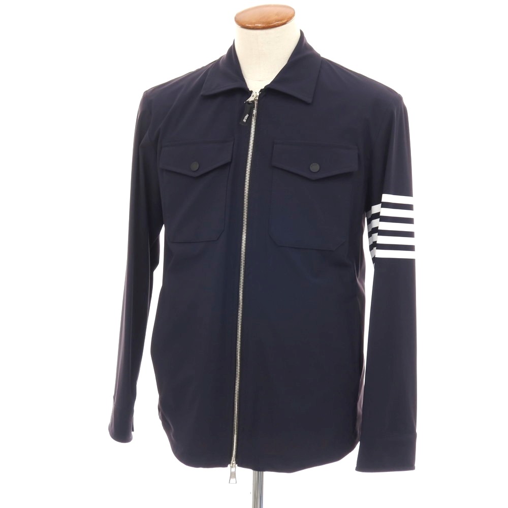 【新品】ピーエムディーエス PMDS ハイパーストレッチ ナイロン ダブルジップブルゾン ネイビー【サイズM】【S/S】【状態ランクN】【メンズ】