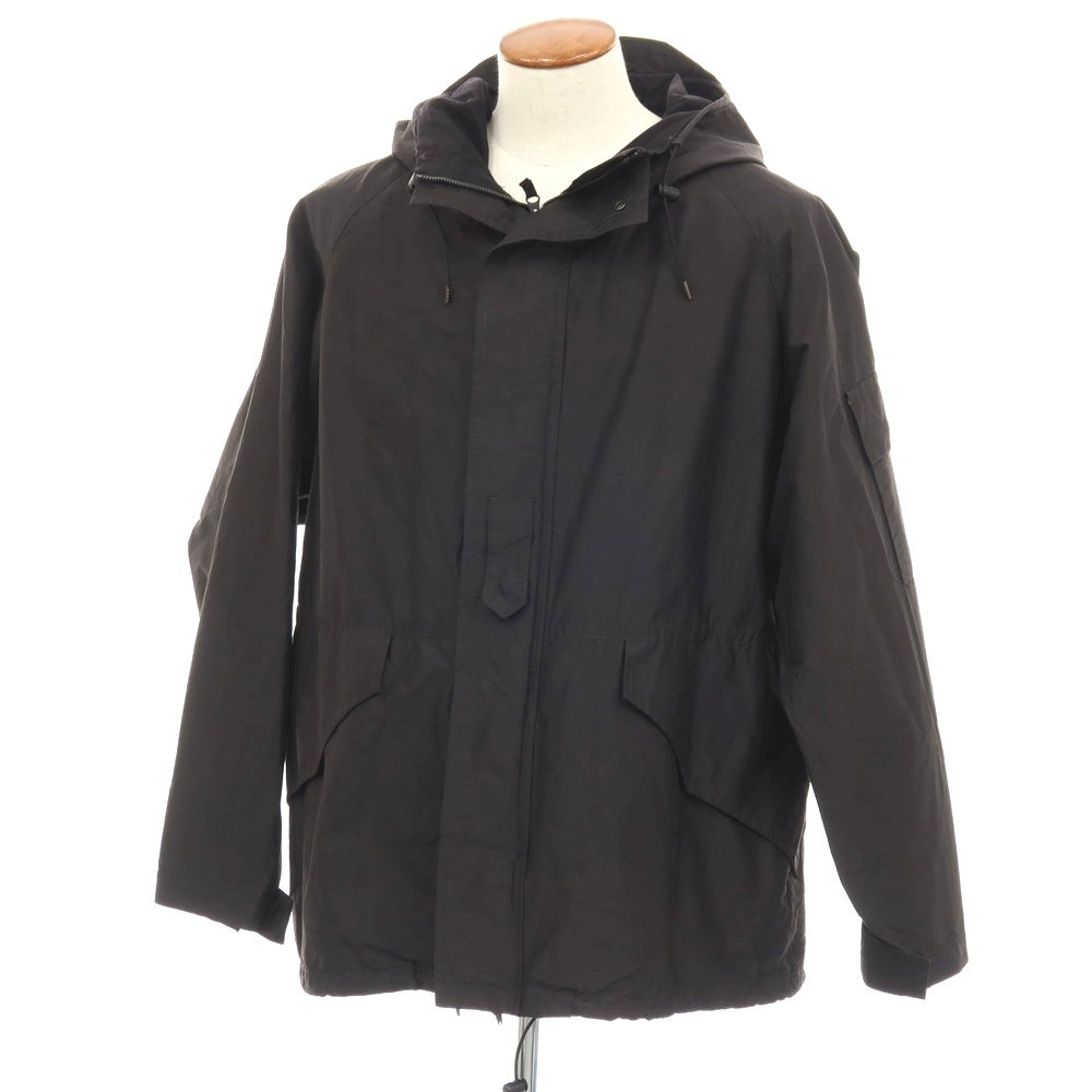 【中古】マーカ marka コットンシルク フーデッドブルゾン ブラック【サイズ2】【S/S】【状態ランクB】【メンズ】