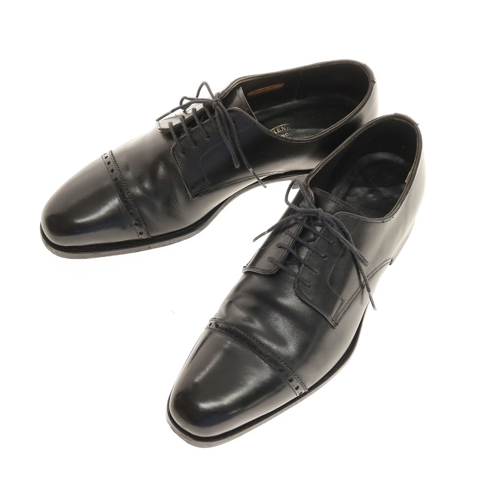 【SALE10%OFF/返品不可】【中古】ヘンリーマックスウェル HENRY MAXWELL ストレートチップ ドレスシューズ ブラック【サイズ61/2E】【S/S/A/W】【状態ランクB】【メンズ】|リタリオリブロ
