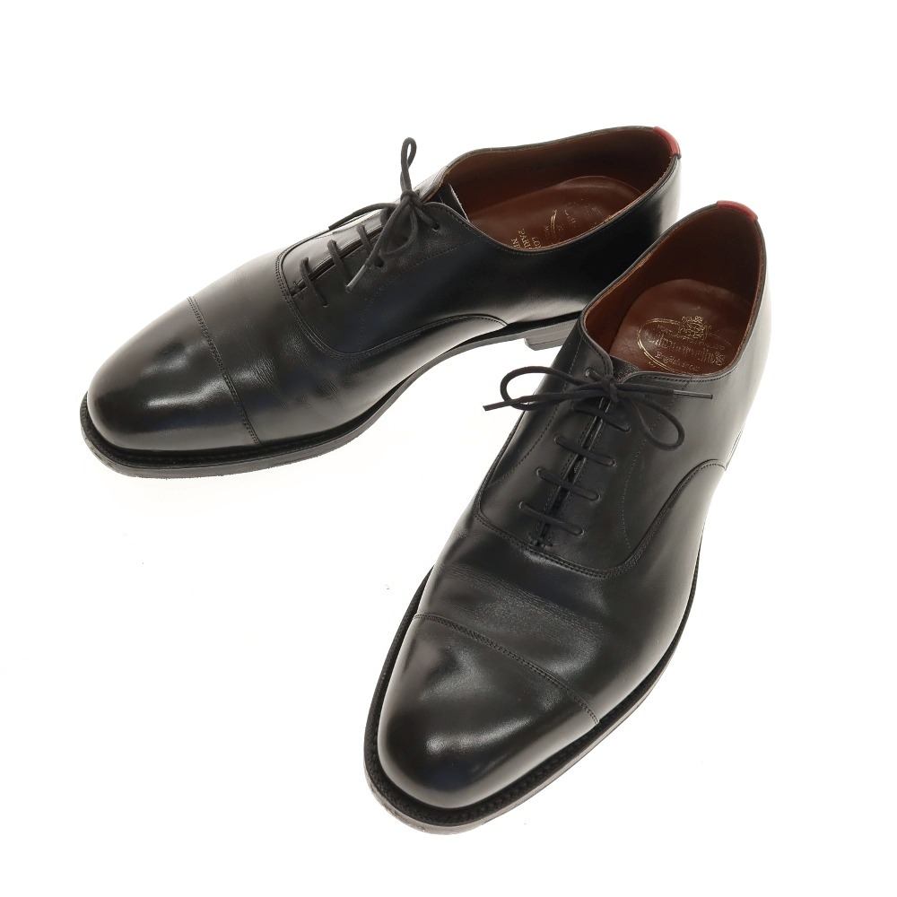 【SALE10%OFF/返品不可】【中古】チャーチ CHURCH'S 75周年記念 Consul ストレートチップ ドレスシューズ ブラック【サイズ80G】【S/S/A/W】【状態ランクB】【メンズ】|リタリオリブロ