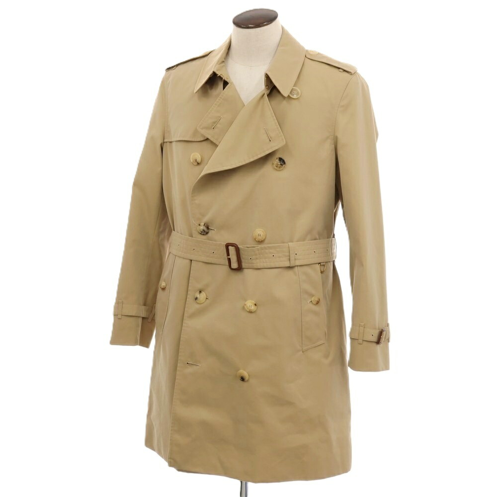 【SALE10%OFF/返品不可】【中古】赤ちょうちんバリー BURBERRY THE CHELSEA 綿織物 トレンチコート ベージュ【大きさ52】【S/S/A/W】【物質の状態価値づけるB】【メンズ】