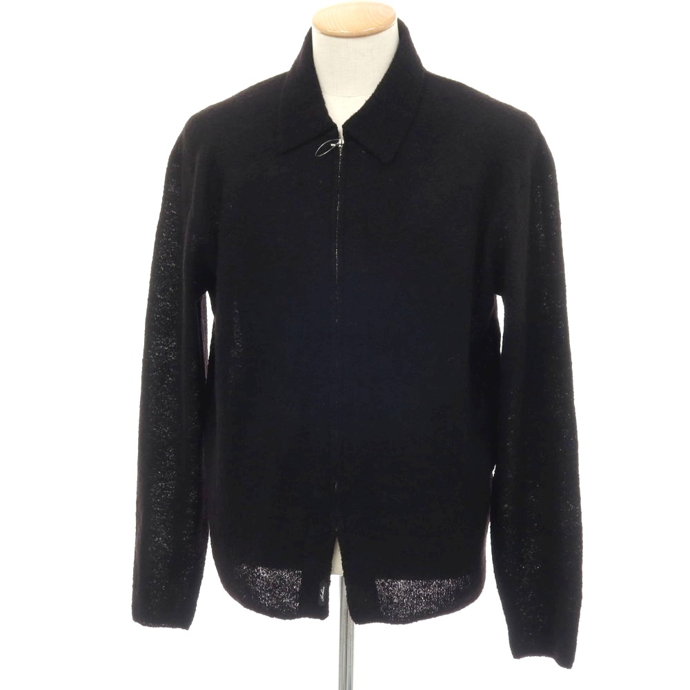 【中古】ポスト アーカイブ ファクション POST ARCHIVE FACTION ウール混 ニット ブークレージップシャツ ブラック【サイズS】【S/S/A/W】【状態ランクA】【メンズ】