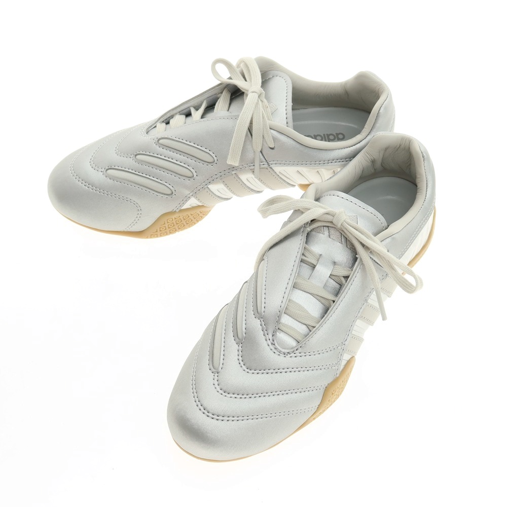 【SALE10%OFF/返品不可】【中古】【未当て嵌める】アディダス adidas TAEKWONDO MEI ELITE W スニーカー しろがね色【大きさ23.5】【S/S/A/W】【物質の状態価値づけるS】【レディース】