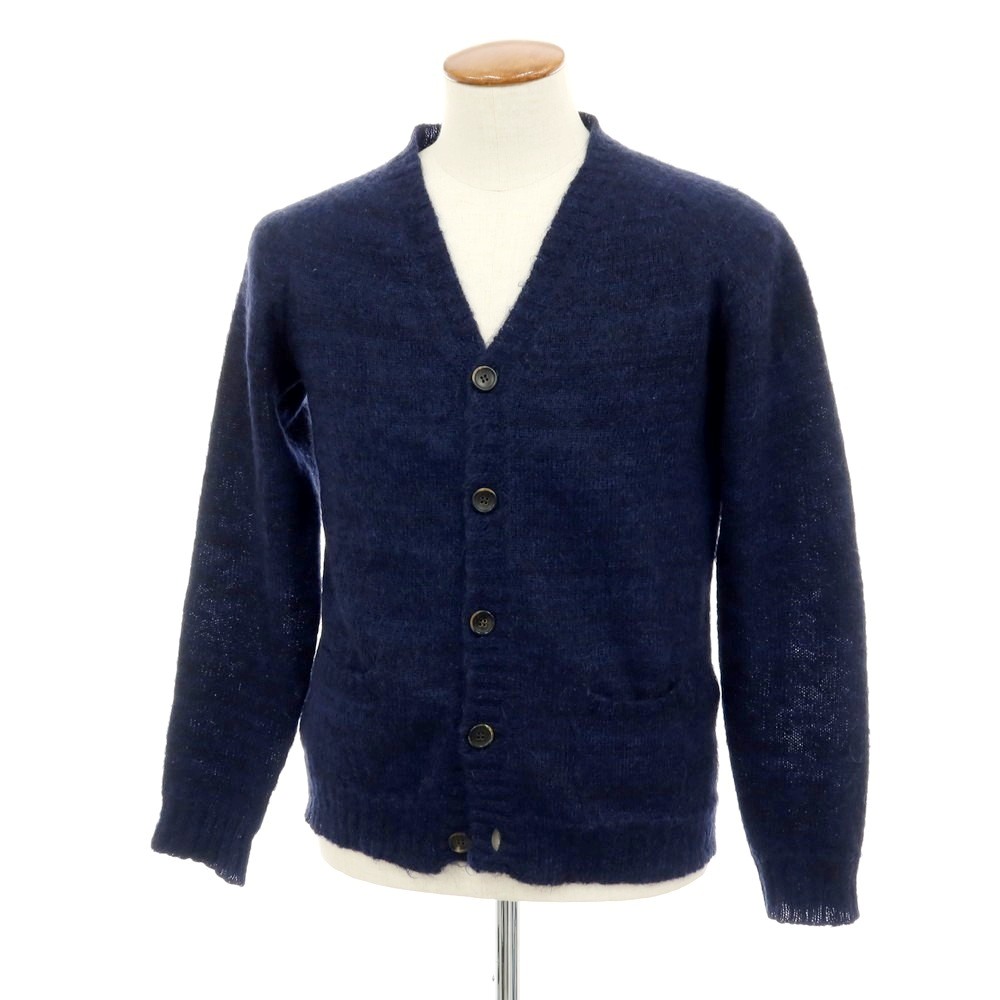 【中古】ロベルトコリーナ ROBERTO COLLINA モヘヤナイロンウール ジレー 米国海軍【大きさ46】【A/W】【物質の状態序列付けるC】【メンズ】