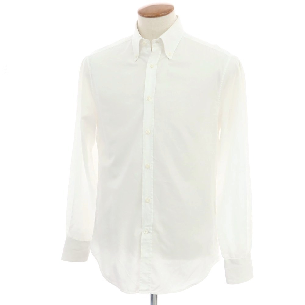 【SALE30%OFF/返品不可】【中古】ブルネロクチネリ Brunello Cucinelli 綿織物 名取り草落ちこむ お召しものプルオーバー 白いこと【大きさM】【S/S/A/W】【物質の状態価値づけるC】【メンズ】