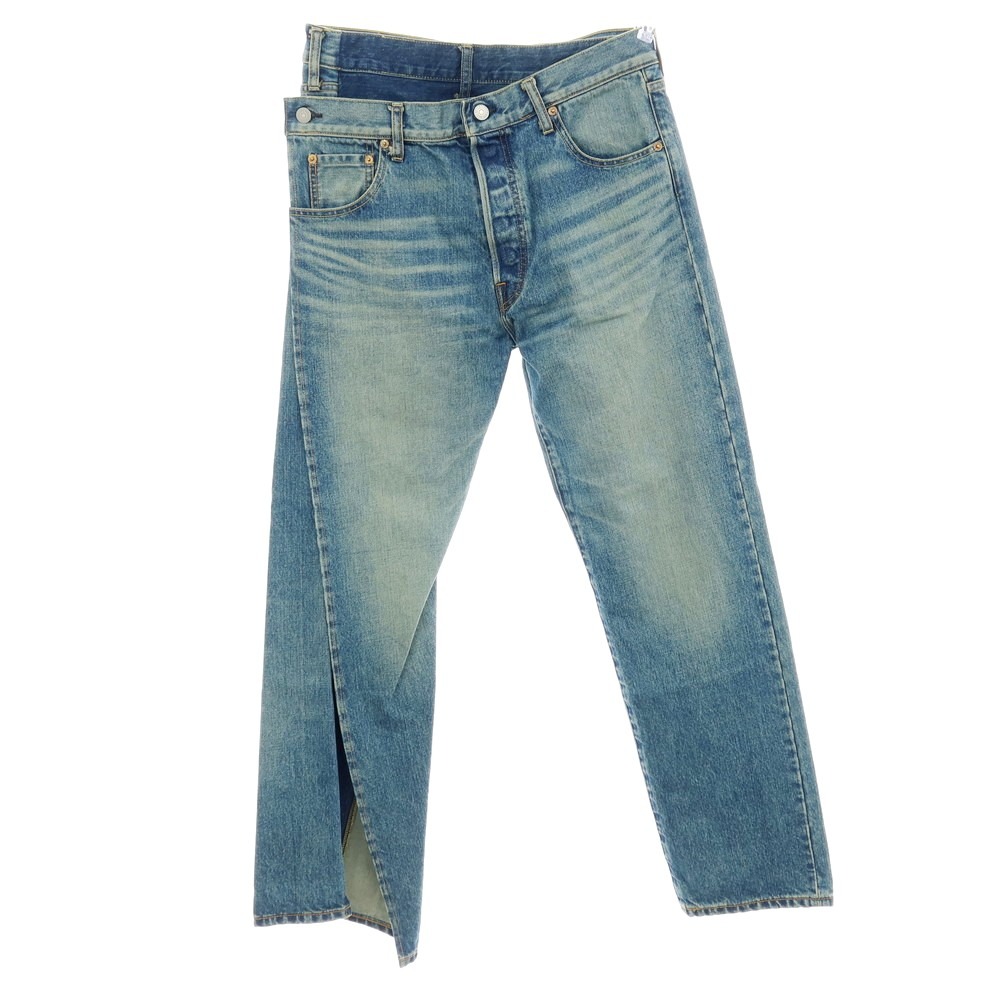 【中古】ジュンヤワタナベ JUNYA WATANABE × Levi\u0027s 2025年春夏 綿織物 ジーンズズボン下 デニム 青み【大きさS】【S/S/A/W】【物質の状態序列付けるA】【レディース】