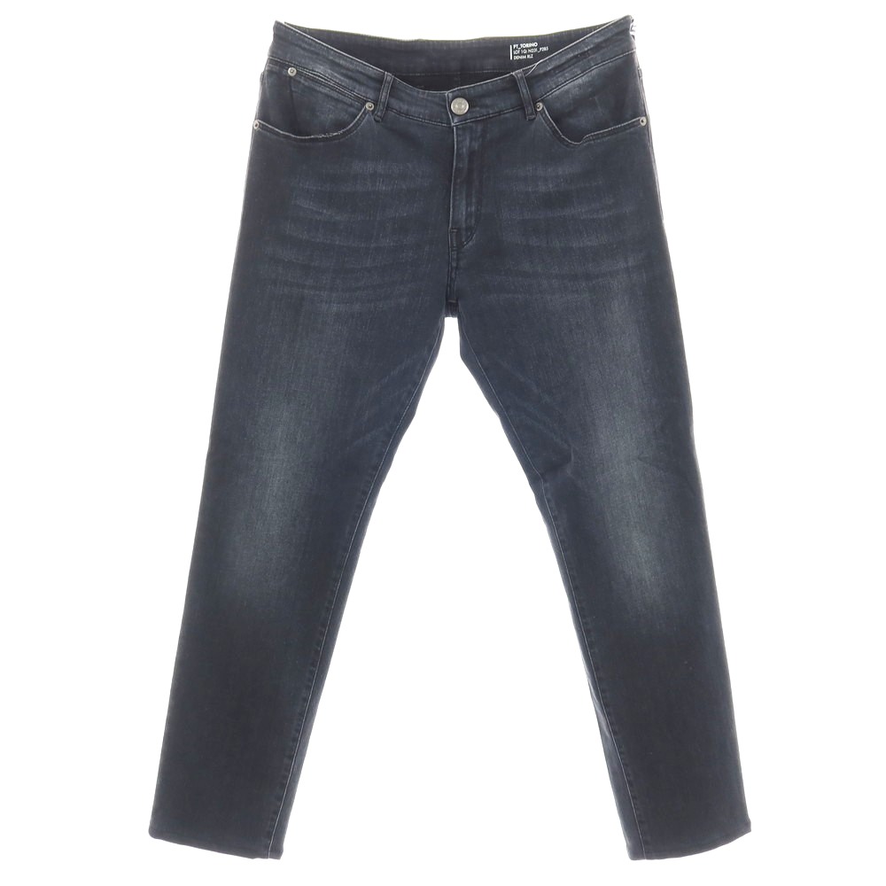 【SALE10%OFF/返品不可】【中古】ピーティートリノ ジーンズ PT TORINO DENIM SWING 伸ばすこと コットンレーヨンポリエステル ジーンズズボン下 ウォッシュブラック【大きさ34】【S/S/A/W】【物質の状態位置づけるB】【メンズ】