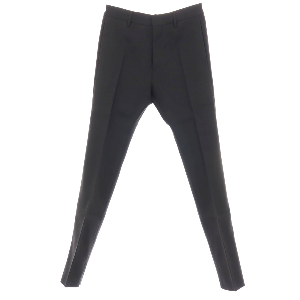 【新品アウトレット】ディースクエアード DSQUARED2 CIGARETTE PANT ウールシルク ドレススラックスパンツ ブラック【サイズ46】【S/S/A/W】【状態ランクN-】【メンズ】[APD]｜リタリオリブロ
