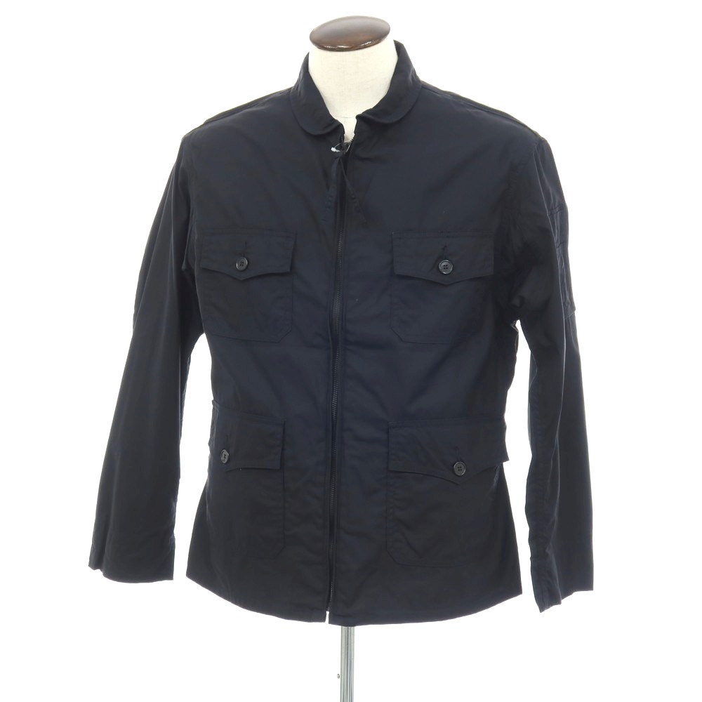 【中古】アナトミカ ANATOMICA 綿織物 サマーフライトジャケット 上衣 ダークネイビー【大きさL】【S/S】【物質の状態価値づけるB】【メンズ】
