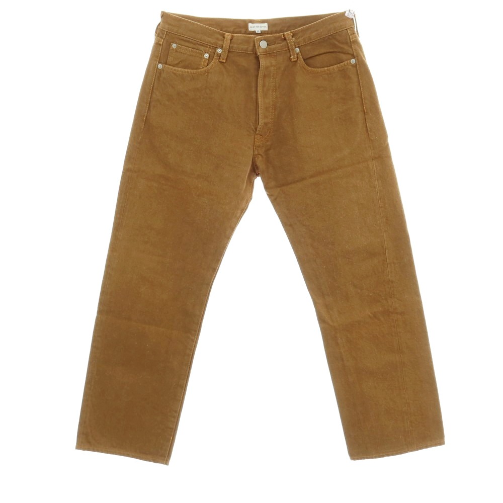 【SALE10%OFF/返品不可】【中古】ドリスヴァンノッテン DRIES VAN NOTEN 綿織物 ジーンズズボン下 デニム 赤銅色【大きさ34】【S/S/A/W】【物質の状態位置づけるA】【メンズ】
