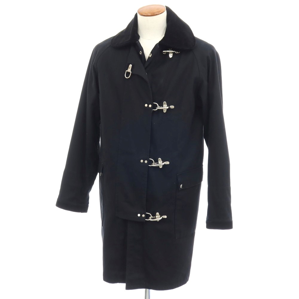 【SALE10%OFF/返品不可】【中古】マイケルクラシックアパレル MICHAEL CLASSIC APPAREL 綿織物 ファイヤーマンコート 黒いこと【大いさM】【S/S/A/W】【物質の状態序列付けるB】【メンズ】