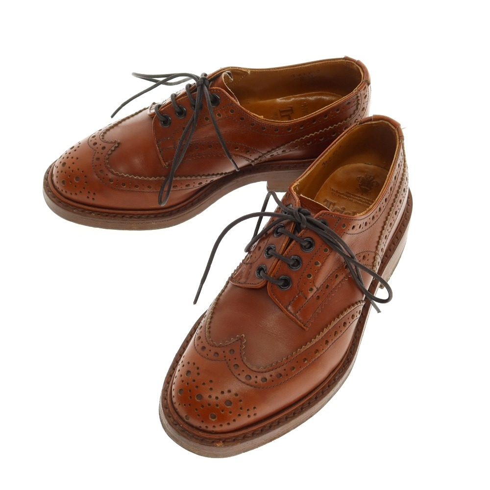 【SALE10%OFF/返品不可】【中古】トリッカーズ Tricker\u0027s M5633 子ウシ お召しものシューズ 赤銅色【大きさ5 1/2】【S/S/A/W】【物質の状態価値づけるB】【メンズ】