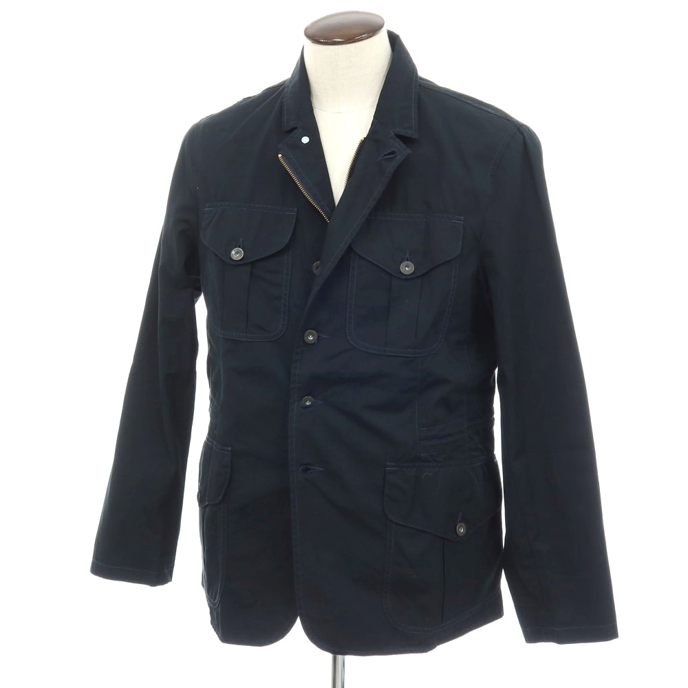 【SALE30%OFF/返品不可】【中古】フィルソン FILSON 綿織物 活動の領域上衣 ダークネイビー【大いさ40】【S/S】【物質の状態序列付けるB】【メンズ】