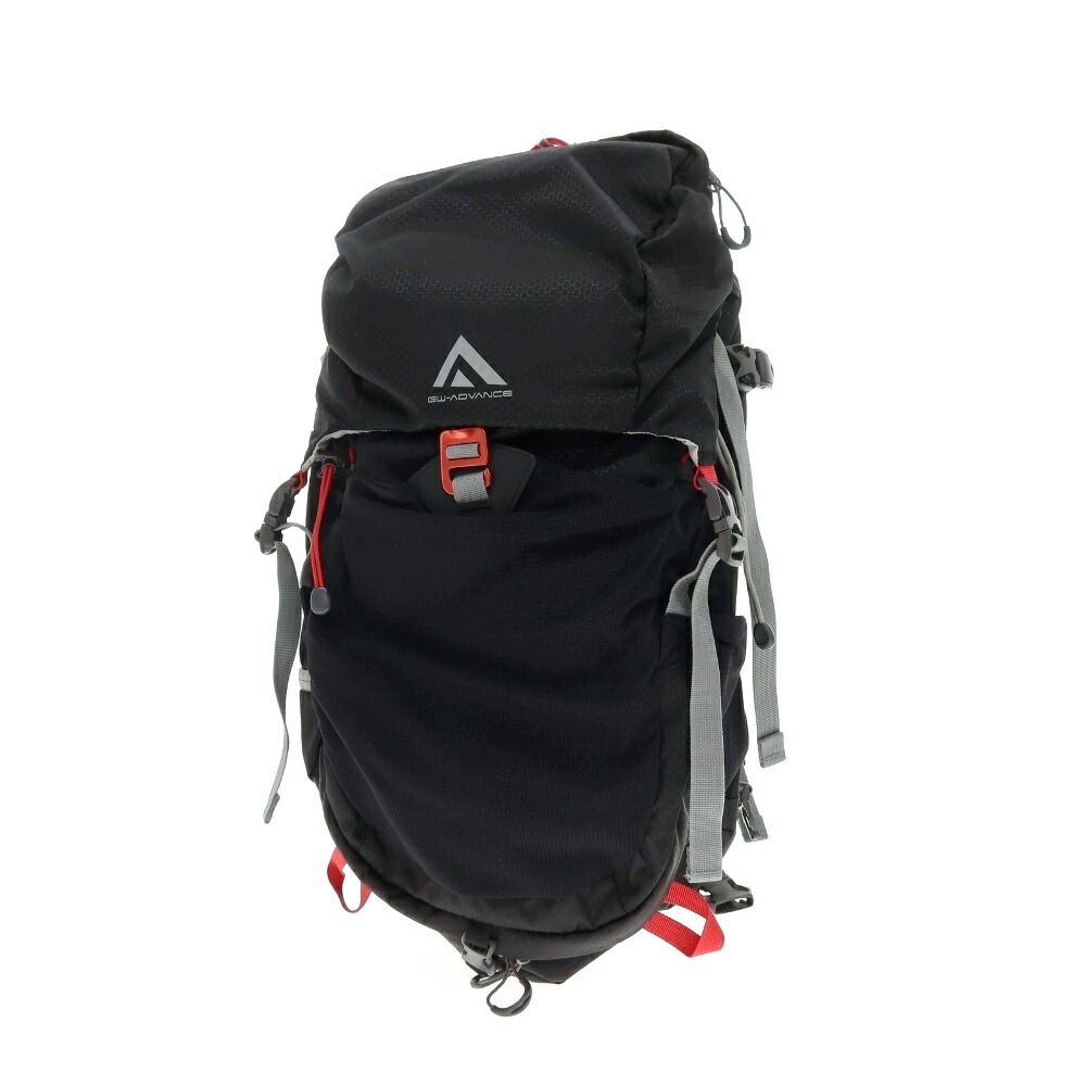 【中古】ハクバ HAKUBA ナイロン うしろ側風呂敷き包み・背嚢 黒いことx薄墨色【WxH58】【S/S/A/W】【物質の状態価値づけるA】【メンズ】