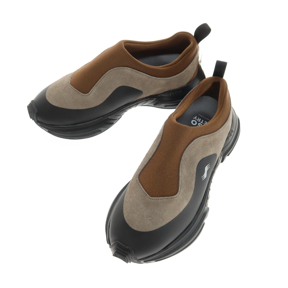 【新品】イソ IYSO Y-MOC スエードクロス系 スニーカー 赤銅色系【大きさ27】【S/S/A/W】【物質の状態位置づけるN】【メンズ】