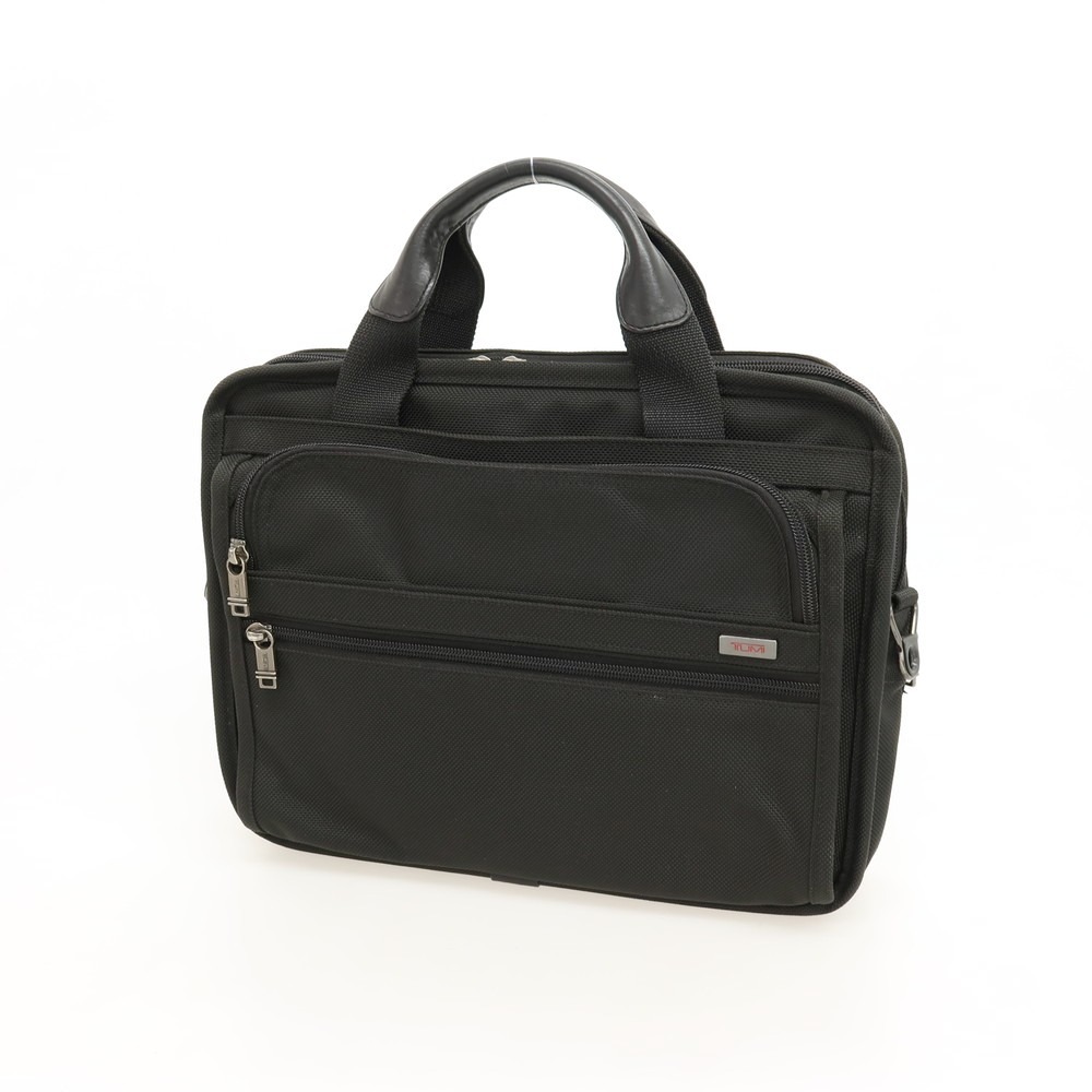 【中古】トゥミ TUMI 26021D4 2way ナイロン ブリーフ入れもの 黒いこと【WxH28】【S/S/A/W】【物質の状態序列付けるC】【メンズ】