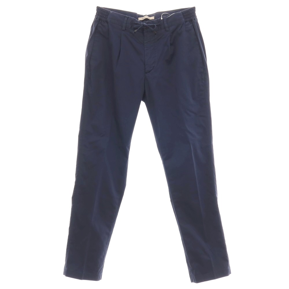 【SALE10%OFF/返品不可】【中古】ジャブス アルキヴィオ giab's ARCHIVIO MASACCIO ストレッチ コットン イージースラックスパンツ ライトネイビー【サイズ44】【S/S】【状態ランクB】【メンズ】|リタリオリブロ