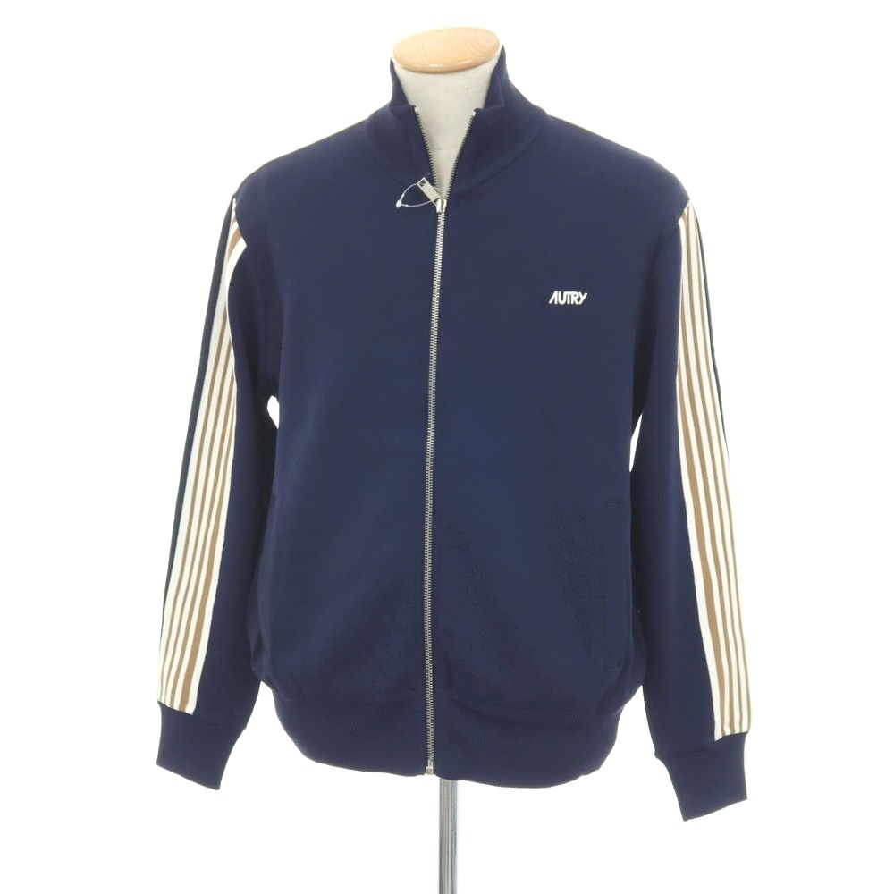 【新品】オートリー AUTRY JACKET MAIN MAN KNIT ジップアップ 編み物 ティーシャツ 米国海軍【大きさＳ】【S/S】【物質の状態位置づけるN】【メンズ】