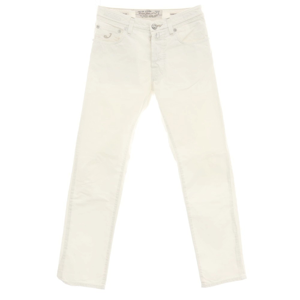【中古】ヤコブコーエン JACOB COHEN PW688 綿織物 5衣嚢ズボン下 白いこと【大きさ30】【S/S】【物質の状態価値づけるC】【メンズ】