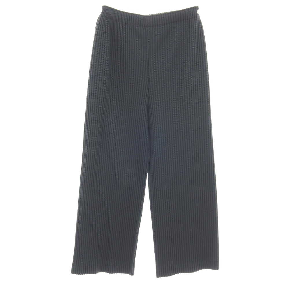 【SALE30%OFF/返品不可】【中古】ミー イッセイミヤケ me ISSEY MIYAKE 2026年春夏 メッシュ プリーツ加工 イージーパンツ チャコール【サイズ表記なし (M位)】【A/W】【状態ランクA】【レディース】|リタリオリブロ