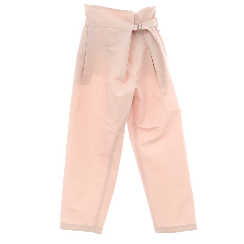 【SALE10%OFF/返品不可】【中古】イッセイミヤケ ISSEY MIYAKE 2024年春夏 ハイウエスト ワイドパンツ ライトピンク【サイズ表記なし(L位)】【S/S】【状態ランクC】【レディース】 EPD|リタリオリブロ