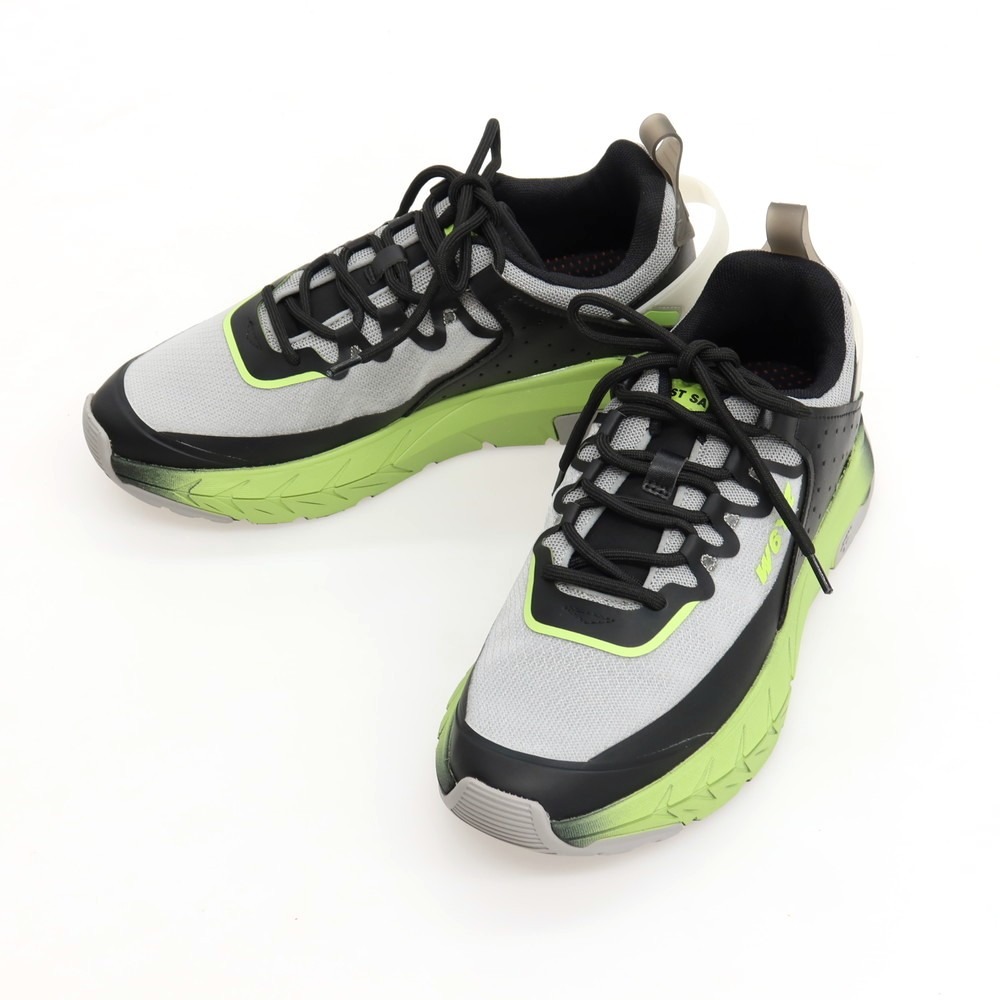 【新品】ウィズ（W6YZ） W6YZ スニーカー グレーxブラック【サイズ40】【S/S/A/W】【状態ランクN】【メンズ】｜リタリオリブロ