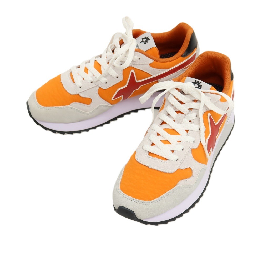 【新品アウトレット】ウィズ(W6YZ) W6YZ スニーカー オレンジxライトグレー【サイズ40】【S/S/A/W】【状態ランクN-】【メンズ】|リタリオリブロ