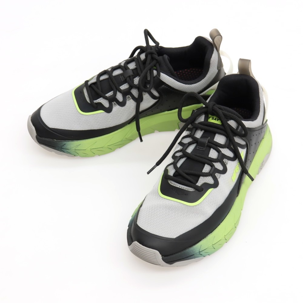 【新品】ウィズ(W6YZ) W6YZ スニーカー グレーxブラック【サイズ43】【S/S/A/W】【状態ランクN】【メンズ】|リタリオリブロ