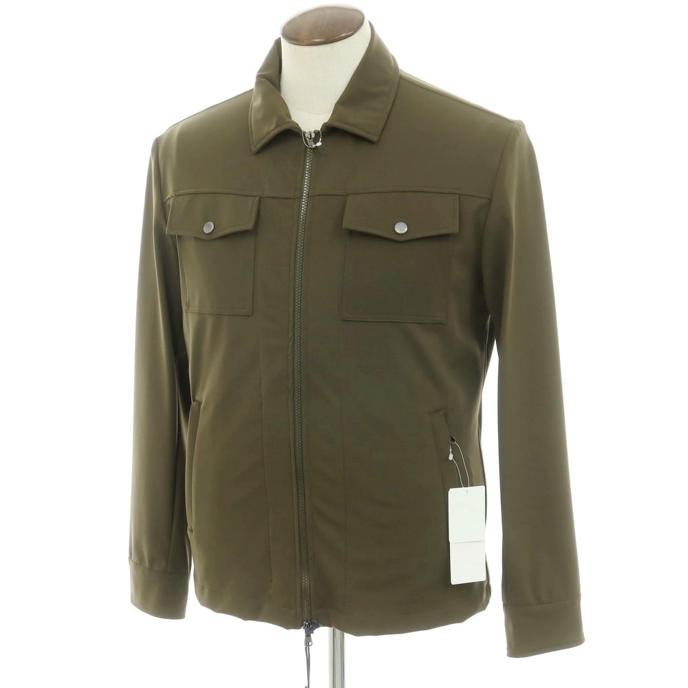 【新品アウトレット】バルバ BARBA ストレッチ ナイロン その他ブルゾン オリーブ【サイズ48】【S/S】【状態ランクN-】【メンズ】 DPD｜リタリオリブロ