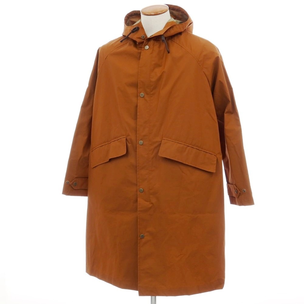 【新品アウトレット】リンペルメアビレ l&rsquo;impermeabile BOSTON ワックスコットン フーデッドコート ブラウン【サイズ46】【S/S】【状態ランクN-】【メンズ】｜リタリオリブロ