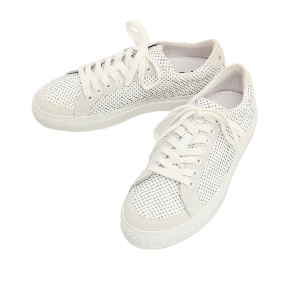 【中古】【未使用】パントフォラドーロ Pantofola dOro レザー スニーカー ホワイト【サイズ39】【S/S/A/W】【状態ランクS】【メンズ】｜リタリオリブロ