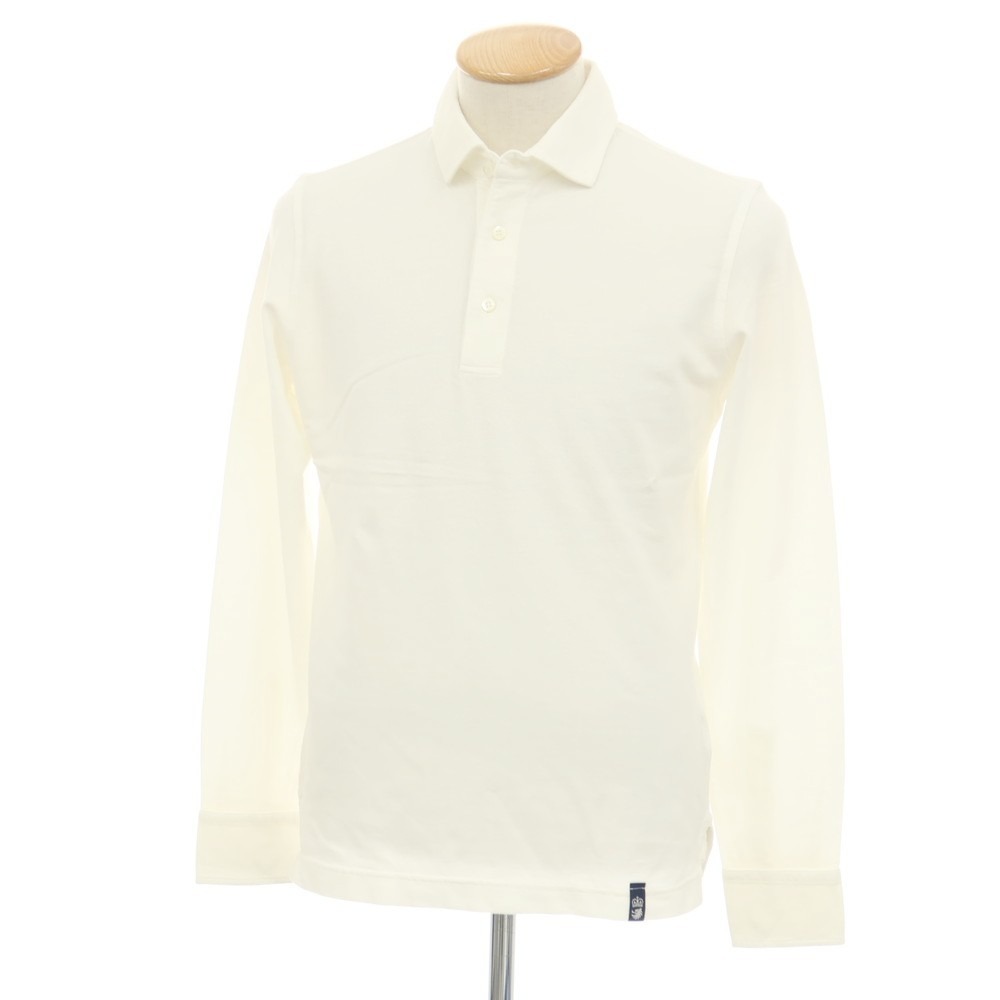 【新品アウトレット】ドルモア DRUMOHR コットン 長袖ポロシャツ ホワイト【サイズXXS】【S/S/A/W】【状態ランクN-】【メンズ】|リタリオリブロ