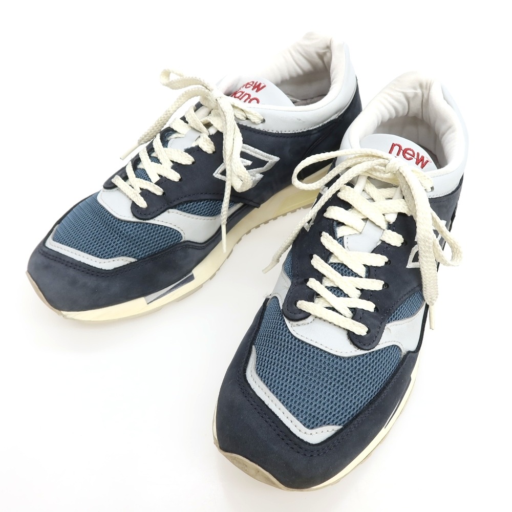 【中古】ニューバランス NEW BALANCE U1500VNV スエード スニーカー ネイビー【サイズ27】【S/S/A/W】【状態ランクB】【メンズ】｜リタリオリブロ