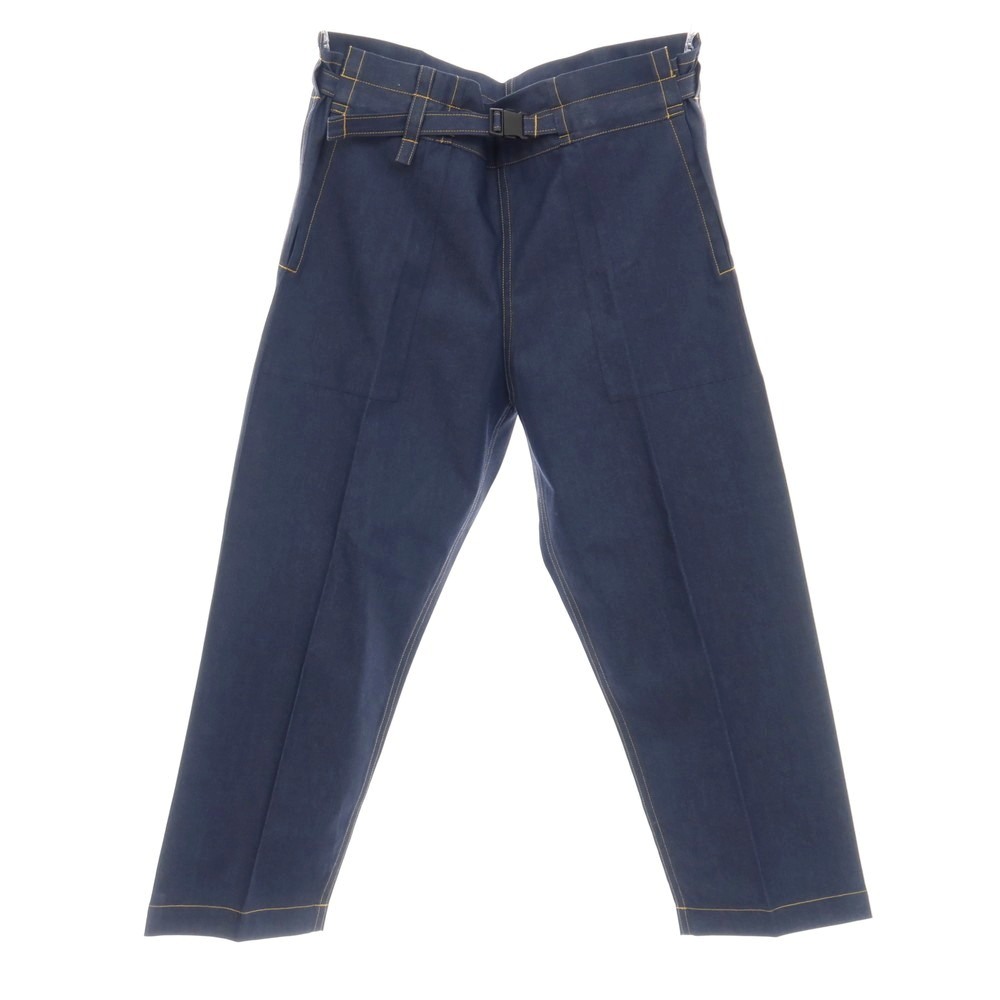 【中古】ミー イッセイミヤケ me ISSEY MIYAKE ポリエステル イージーパンツ ネイビー【サイズ&minus;】【S/S】【状態ランクA】【レディース】｜リタリオリブロ