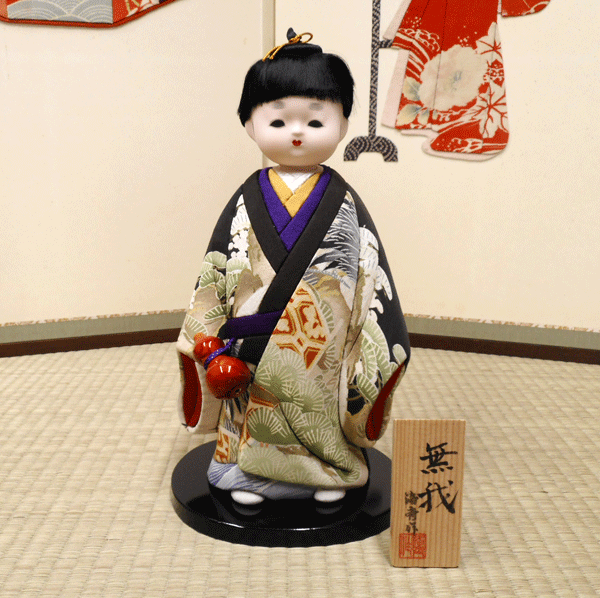 楽天市場】【木目込み人形】【福助人形】古布で作った縁起の良い人形