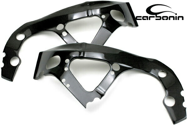Carbonin CS11050カーボン フレームプロテクターSUZUKI GSX-R750/600 (11-16)|RAMBUTAN