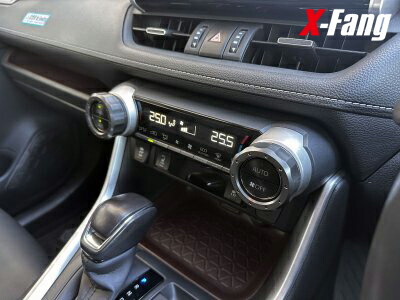 RAV4 X-Fang Air Conditioner Control Ring SET GUMMETAL