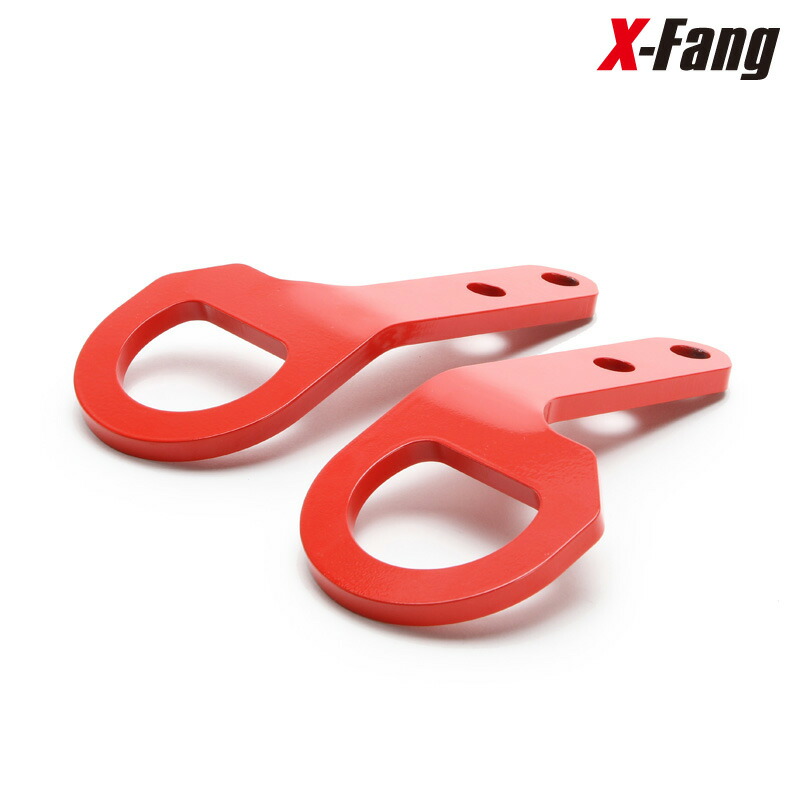 X-Fang SH403RD Towing Hook Red トーイングフック レッド DELICA D:5